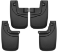 Picture of Husky Liners 05-15 Toyota Tacoma w- OEM Fender Flares Front and Rear Mud Guards - Black