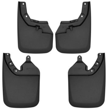 Picture of Husky Liners 16-22 Toyota Tacoma w- OE Fender Flares Front and Rear Mud Guards - Black
