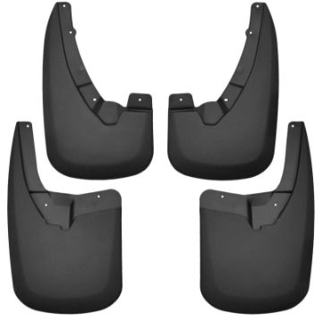 Picture of Husky Liners 09-17 Dodge Ram 1500 w-o Fender Flares Front and Rear Mud Guards - Black