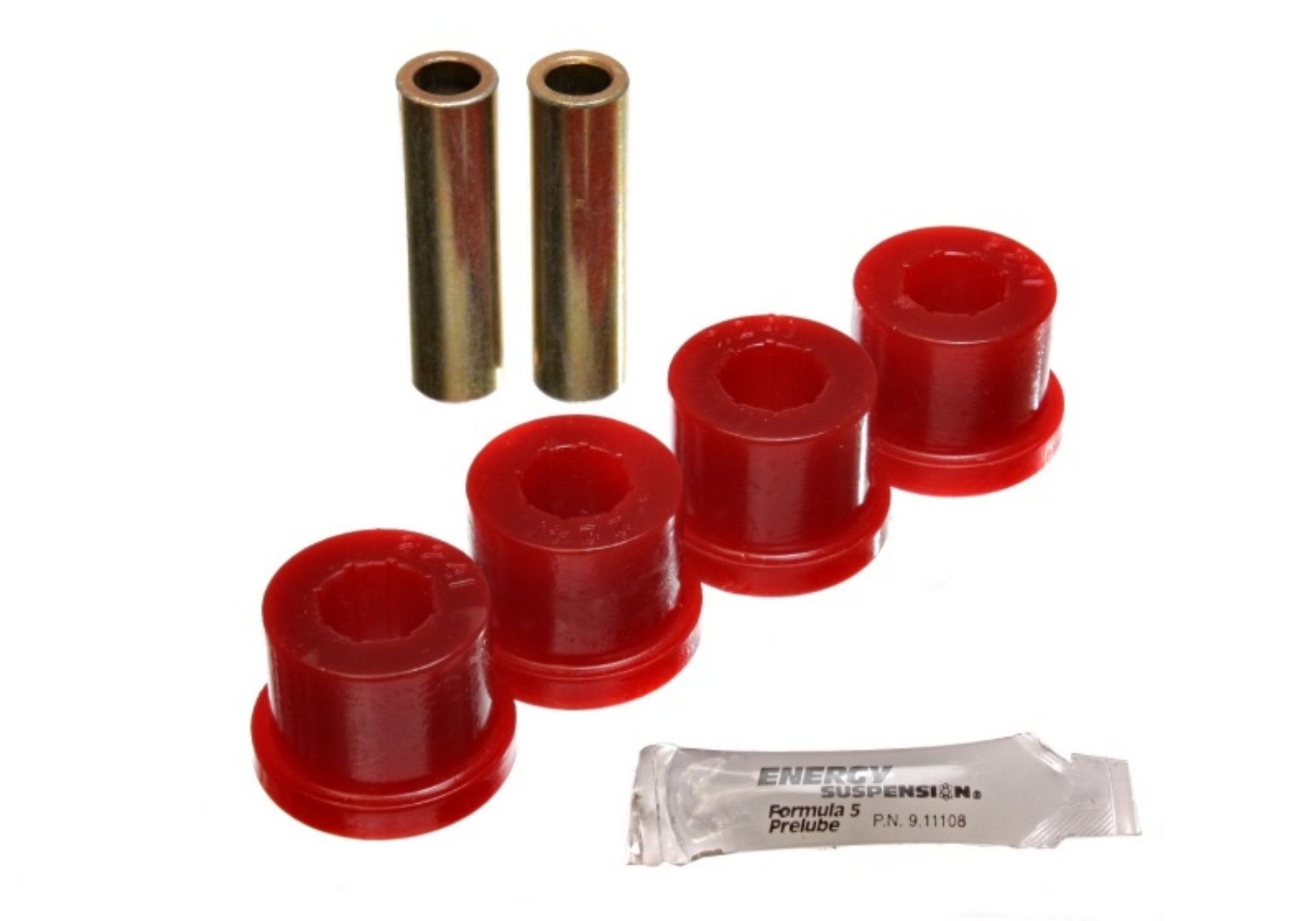 Picture of Energy Suspension 86-91 Mazda RX7 Red Rear Control Arm Bushing Set