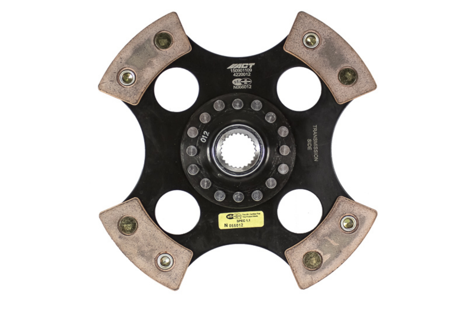 Picture of ACT 1990 Acura Integra 4 Pad Rigid Race Disc