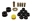 Picture of Energy Suspension 79-85 Mazda RX7 Black Rear Watts Link Set