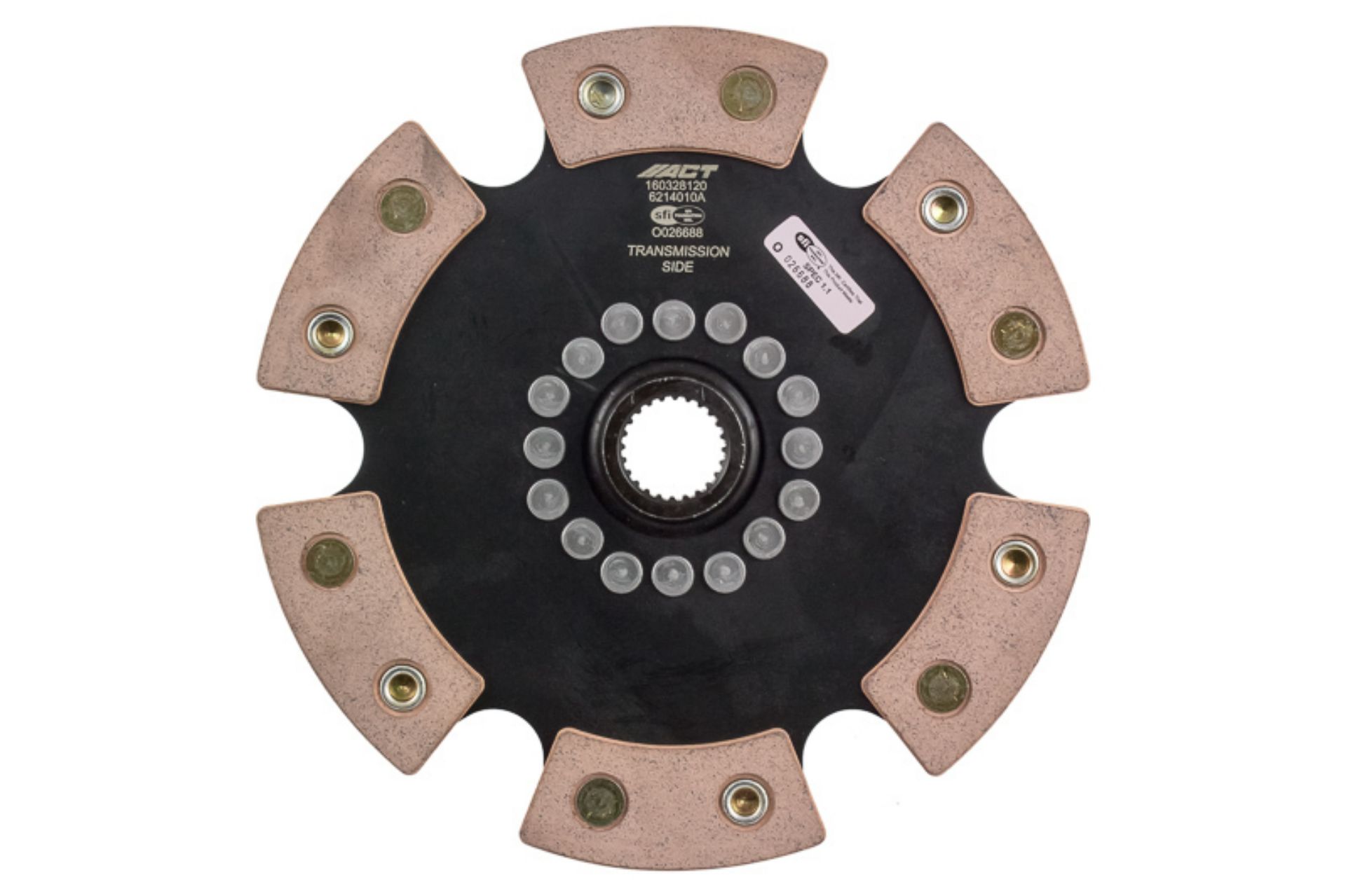 Picture of ACT 2002 Honda Civic 6 Pad Rigid Race Disc