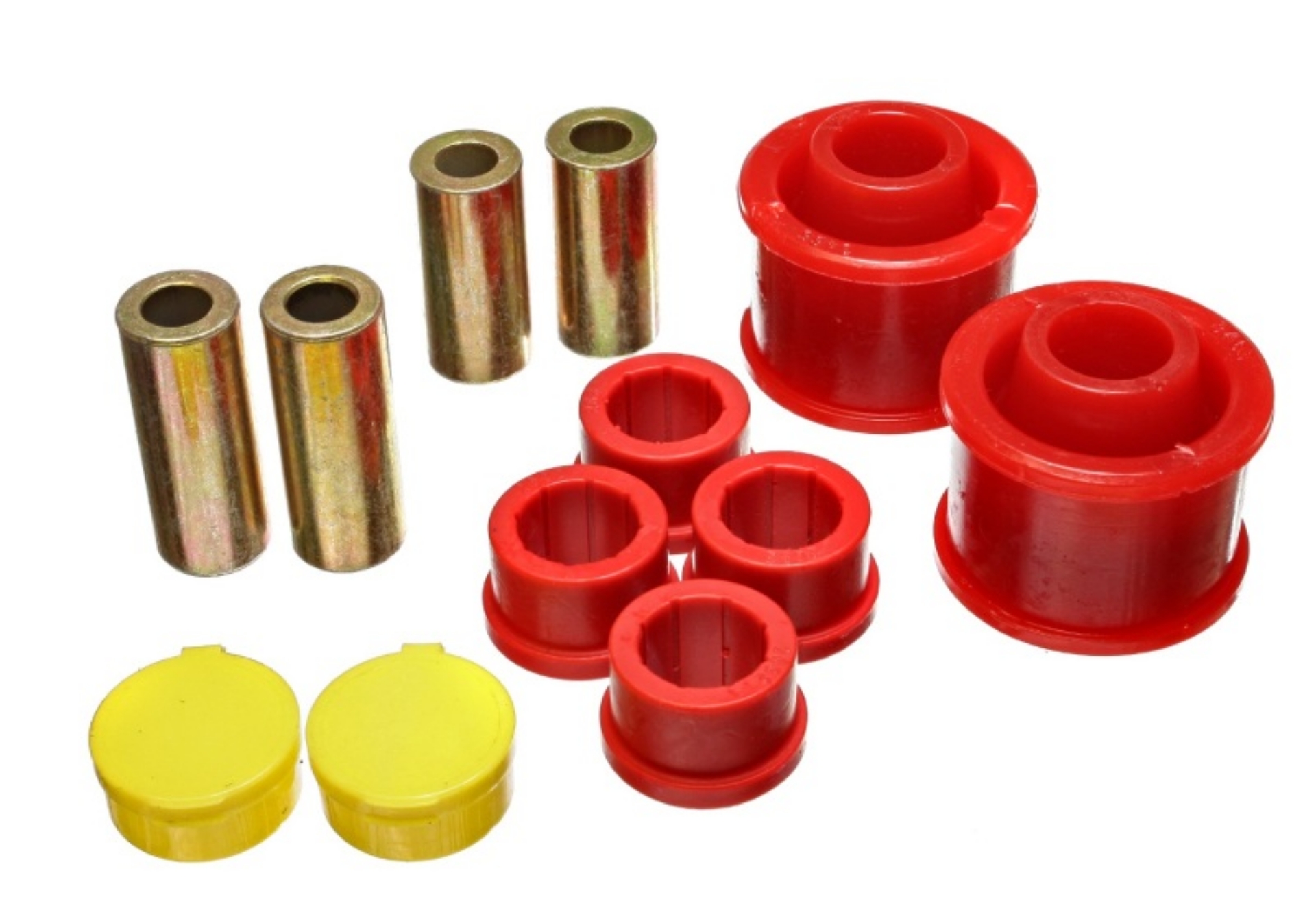 Picture of Energy Suspension 06-07 Mitsubishi Eclipse FWD Red Front Control Arm Bushing Set