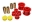 Picture of Energy Suspension 06-07 Mitsubishi Eclipse FWD Red Front Control Arm Bushing Set