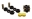 Picture of Energy Suspension 95-99 Mitsubishi Eclipse FWD-AWD Black Front Control Arm Bushing Set