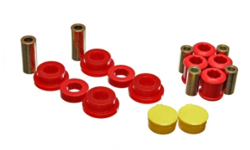 Picture of Energy Suspension 95-99 Mitsubishi Eclipse FWD-AWD Red Front Control Arm Bushing Set