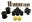 Picture of Energy Suspension 95-99 Mitsubishi Eclipse FWD-AWD Black Rear Control Arm Bushing Set