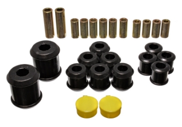 Picture of Energy Suspension 95-99 Mitsubishi Eclipse FWD-AWD Black Rear Control Arm Bushing Set