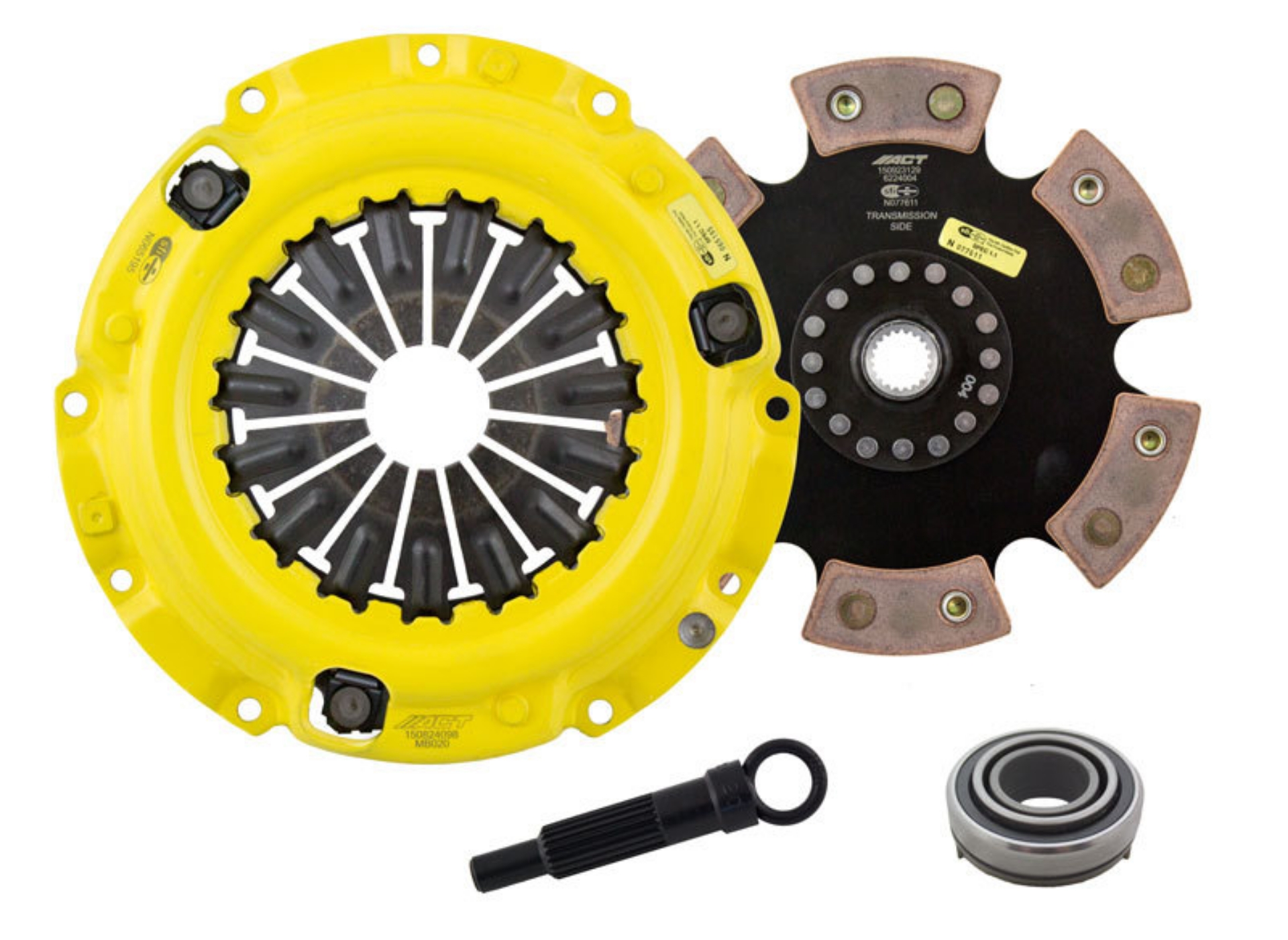 Picture of ACT 2005 Mitsubishi Lancer HD-Race Rigid 6 Pad Clutch Kit