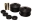 Picture of Energy Suspension 00-04 Mitsubishi Eclipse FWD V6 engine only Black Motor Mount Inserts 2 Torque