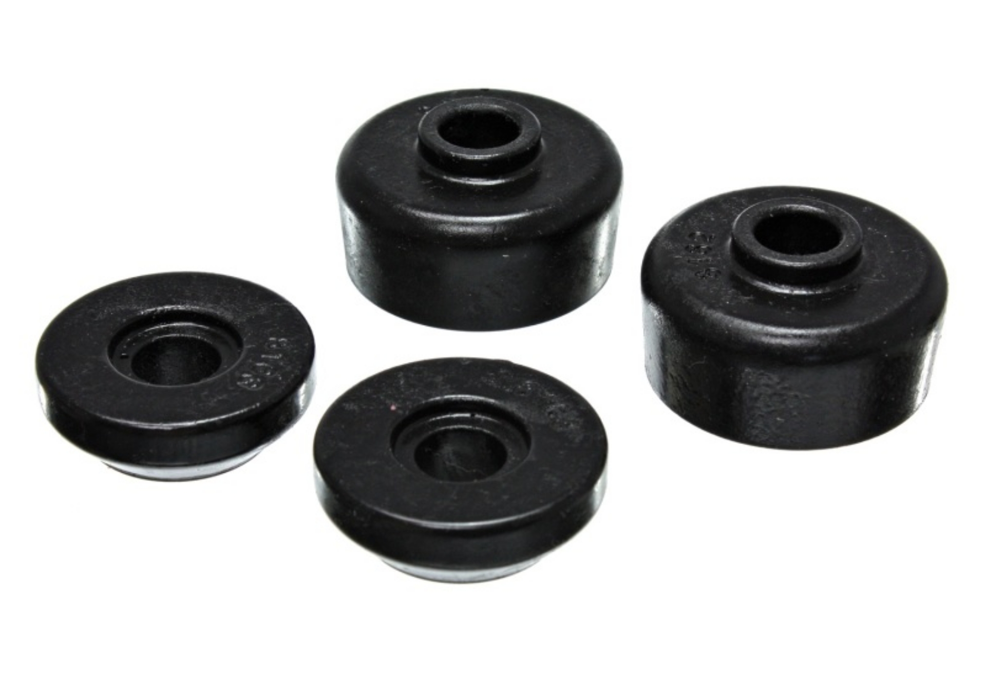 Picture of Energy Suspension 95-99 Mitsubishi Eclipse FWD-AWD Black Rear Shock Upper Bushing Set