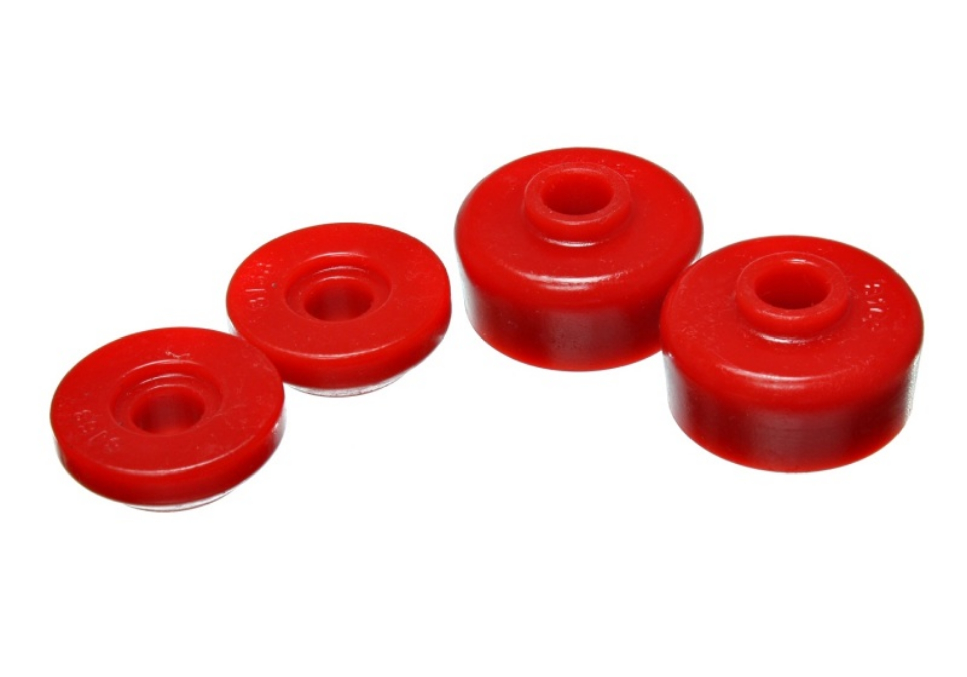Picture of Energy Suspension 95-99 Mitsubishi Eclipse FWD--AWD Red Front Shock Upper Bushing Set