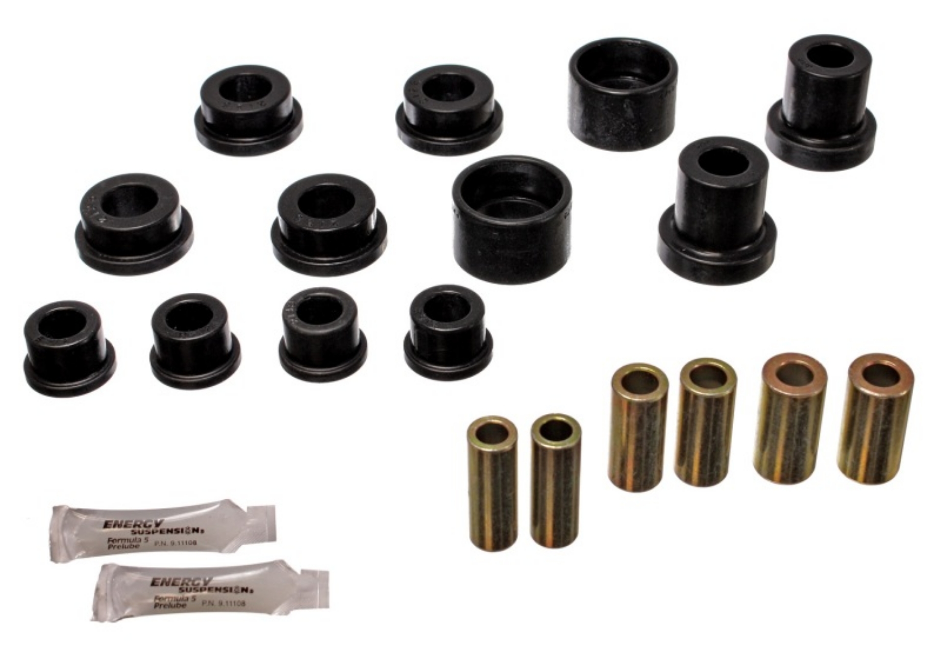 Picture of Energy Suspension 90-94 Mitsubishi Eclipse AWD Black Rear Control Arm Bushing Set