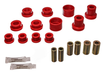 Picture of Energy Suspension 90-94 Mitsubishi Eclipse AWD Red Rear Control Arm Bushing Set