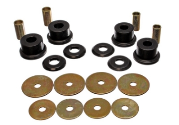 Picture of Energy Suspension 90-94 Mitsubishi Eclipse AWD Black Sub-Frame Bushing Set