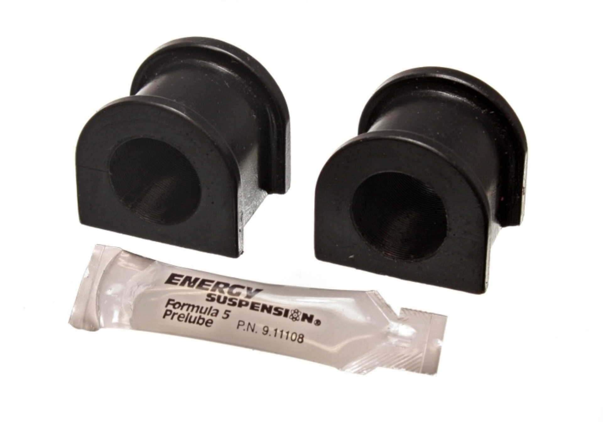 Picture of Energy Suspension 03-05 Mitsubishi Lancer EVO 8 Black 24mm Front Sway Bar Bushings