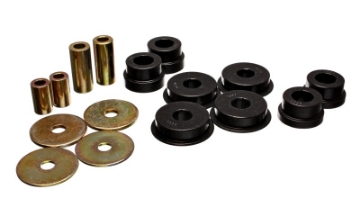 Picture of Energy Suspension 03-05 Mitsubishi Lancer EVO 8 Black Rear Differential - Mustache Bar Bushing Set