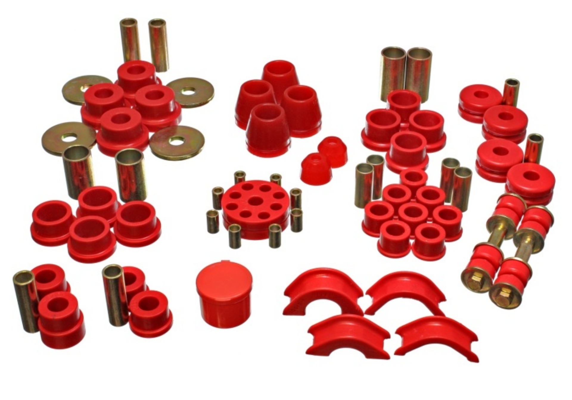 Picture of Energy Suspension 70-70 Nissan 240Z Red Hyper-Flex Master Bushing Set