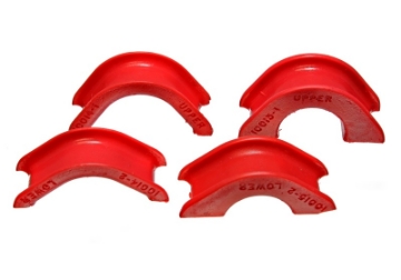 Picture of Energy Suspension 70-78 Nissan 240Z Red Rack and Pinion Bushing Set