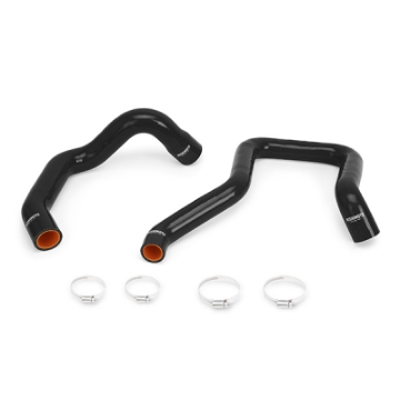 Picture of Mishimoto 91-01 Jeep Cherokee XJ 4-0L Silicone Coolant Hose Kit - Black