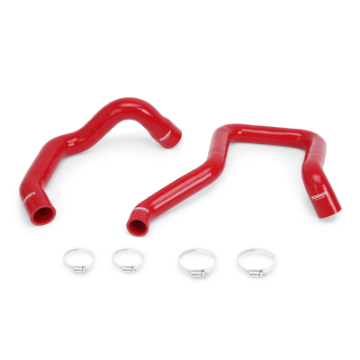 Picture of Mishimoto 91-01 Jeep Cherokee XJ 4-0L Silicone Coolant Hose Kit - Red