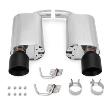 Picture of Mishimoto 2015+ Ford Mustang GT Street Axleback Exhaust w- Black Tips