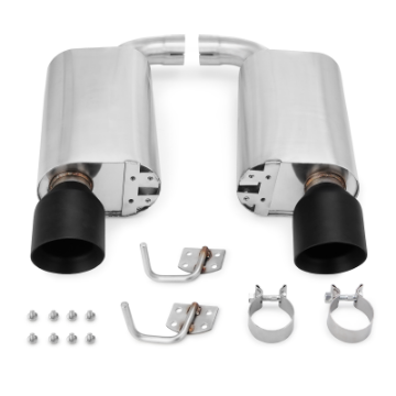 Picture of Mishimoto 2015+ Ford Mustang GT Street Axleback Exhaust w- Black Tips