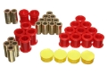 Picture of Energy Suspension 95-98 Nissan 240SX S14 Red Rear Control Arm Bushing Set Must reuse existing out