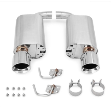 Picture of Mishimoto 2015+ Ford Mustang GT Street Axleback Exhaust w- Polished Tips