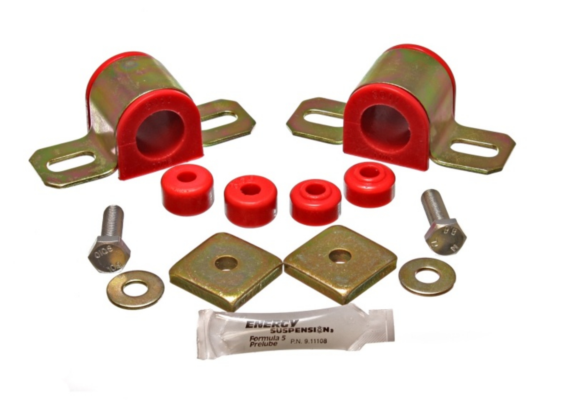 Picture of Energy Suspension 95-98 Nissan 240SX S14 Red 27mm Front Sway Bar Frame Bushings Sway bar end link