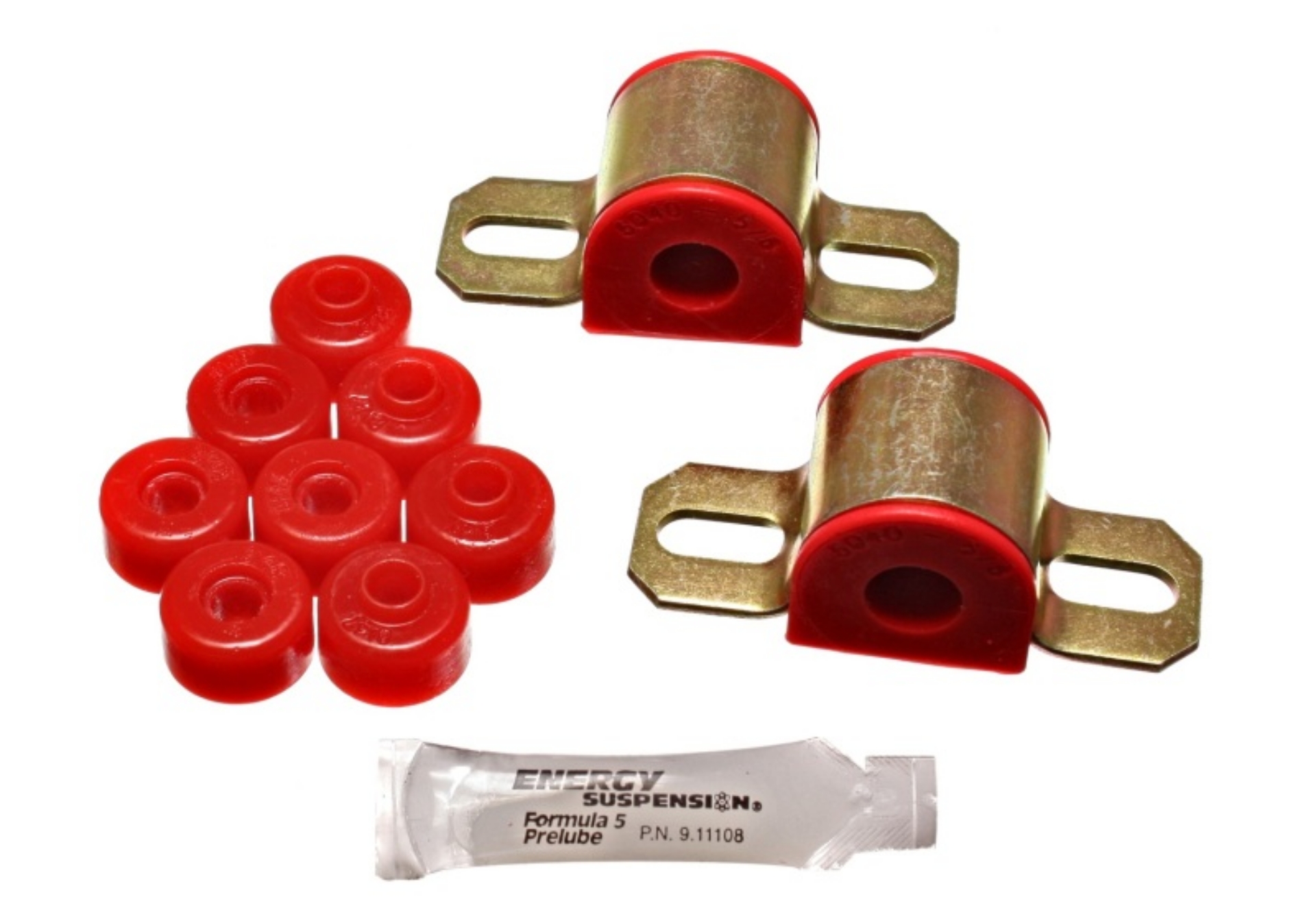 Picture of Energy Suspension 95-98 Nissan 240SX S14 Red 16mm Rear Sway Bar Frame Bushings Sway bar end link