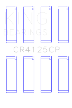 Picture of King Engine Bearings Subaru EJ20-EJ22-EJ25 Including Turbo Performance Rod Bearing Set of 4