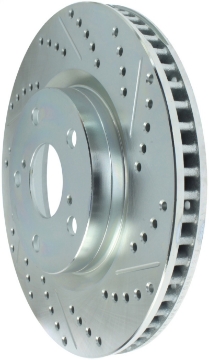 Picture of StopTech Select Sport 11-16 Toyota Avalon- 11-17 Camry SportStop Slotted & Drilled Left Front Rotor