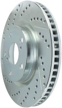 Picture of StopTech Select Sport 11-16 Toyota Avalon- 11-17 Camry SportStop Slotted & Drilled Right Front Rotor