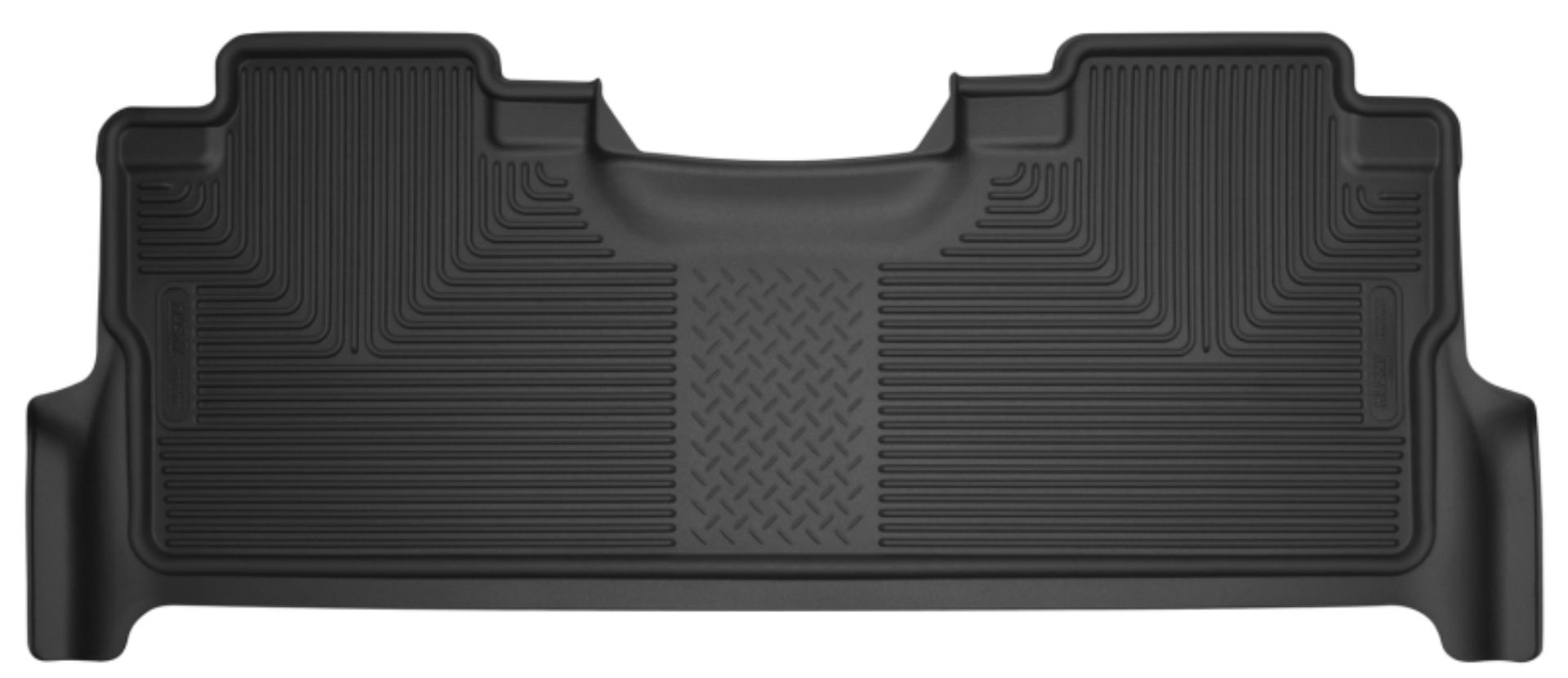 Picture of Husky Liners 21-23 Ford F-150 CC SC - 2017 F-250 SD CC X-Act Contour Rear Floor Liners - Black