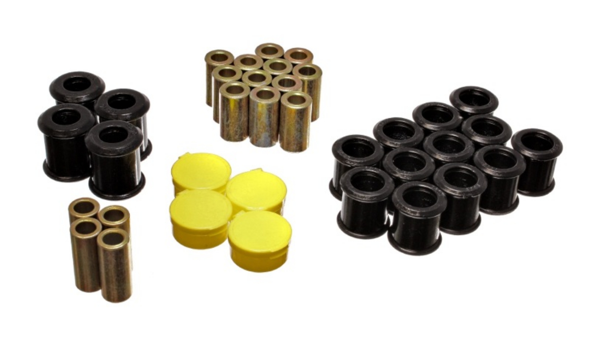 Picture of Energy Suspension 89-94 Nissan 240SX S13 Black Rear Control Arm Bushing Set