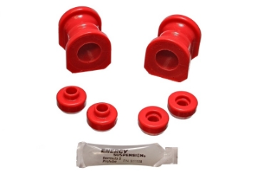 Picture of Energy Suspension 89-94 Nissan 240SX S13 Red 24mm Front Sway Bar Bushing Set