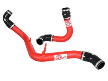 Picture of aFe BladeRunner 2-5in Red Intercooler Tubes Hot and Cold Side 12-16 Ford Focus ST 2-0L t