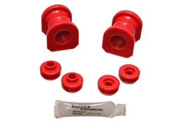 Picture of Energy Suspension 89-94 Nissan 240SX S13 Red 25mm Front Sway Bar Bushing Set