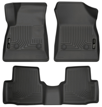 Picture of Husky Liners 2016-2017 Chevrolet Cruze WeatherBeater Combo Floor Liners - Black