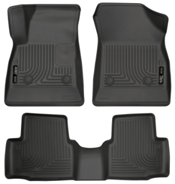 Picture of Husky Liners 2016-2017 Chevrolet Cruze WeatherBeater Combo Floor Liners - Black