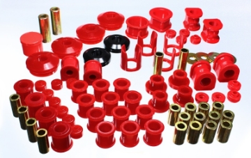 Picture of Energy Suspension 89-94 Nissan 240SX S13 Red Hyper-Flex Master Bushing Set