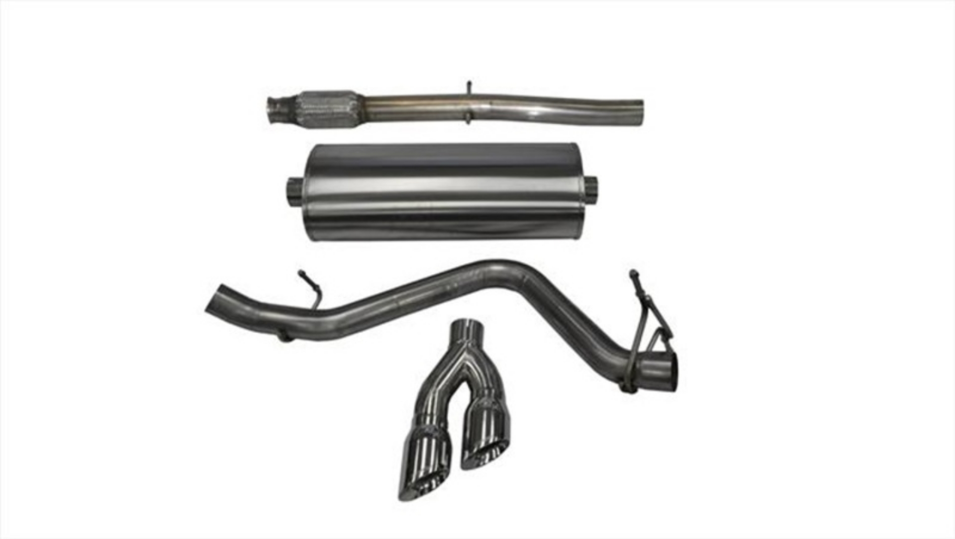 Picture of Corsa 2014-2019 Chevy Silverado 1500 5-3L V8 CC - SB 3in Single Side Exit Touring Cat-Back Exhaust