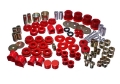 Picture of Energy Suspension 15-16 Ford Mustang Red Hyper-Flex Master Bushing Set