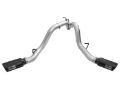 Picture of aFe Atlas Exhaust 4in Dual DPF-Back Al Steel w- Black Tips 16-17 GM Diesel Truck V8-6-6L td LML
