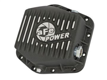 Picture of aFe Power Rear Differential Cover Machined Black 15-17 GM Colorado-Canyon 12 Bolt Axles