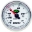 Picture of Autometer NV 52mm 30 PSI Mechanical Boost Gauge