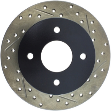 Picture of StopTech Nissan 81 280ZX SportStop Slotted & Drilled Left Rear Rotor