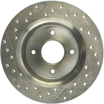 Picture of StopTech Nissan 81 280ZX SportStop Slotted & Drilled Left Rear Rotor